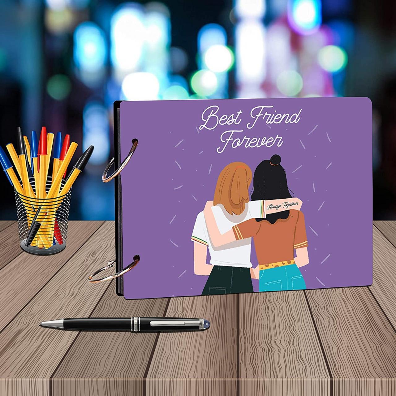 Retail Décor Best Friend For Ever Photo Album Scrapbook for Memories ... The Best Money Advice From Millionaires